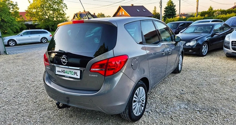 Opel Meriva cena 26500 przebieg: 190000, rok produkcji 2014 z Siemiatycze małe 781